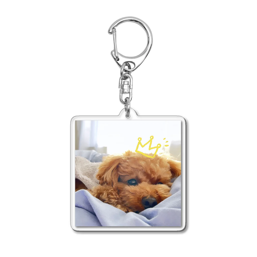 camper's dogの可愛いの天才　ちゃたまる　 Acrylic Key Chain