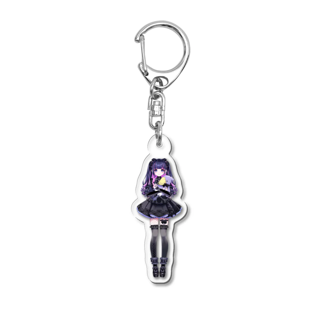 えんぺらぁすいこの抱っこえんぺらぁすいこ Acrylic Key Chain