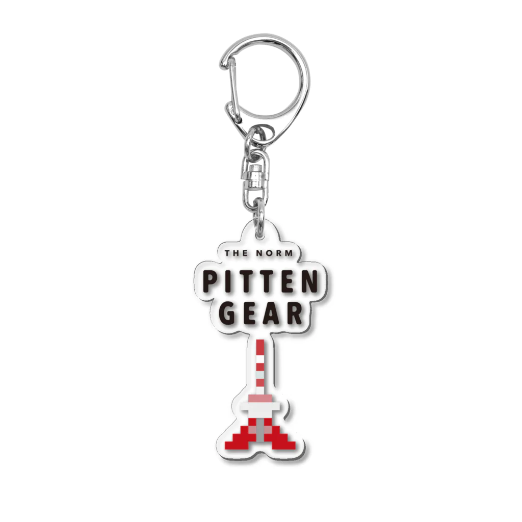 PITTEN PRODUCTSのPITTEN TRAVEL PX WORLD #2 アクリルキーホルダー