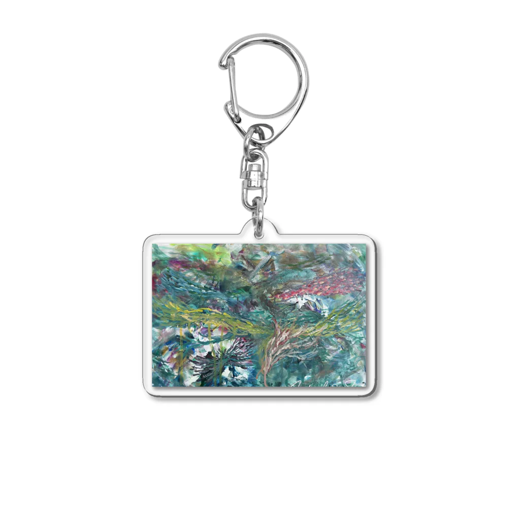 Chikyu-yueiの森の幻獣たち / Forest fantoms Acrylic Key Chain