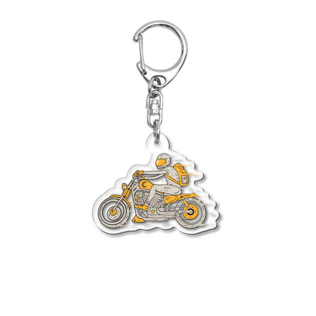 77Artcoのcafe racer#1 Acrylic Key Chain