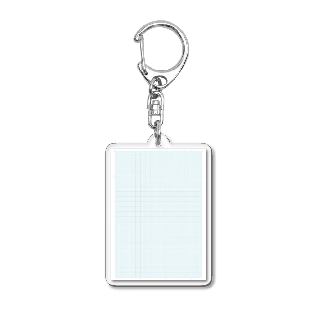 Chez Taylor【シェ・テイラー】の方眼紙 Acrylic Key Chain