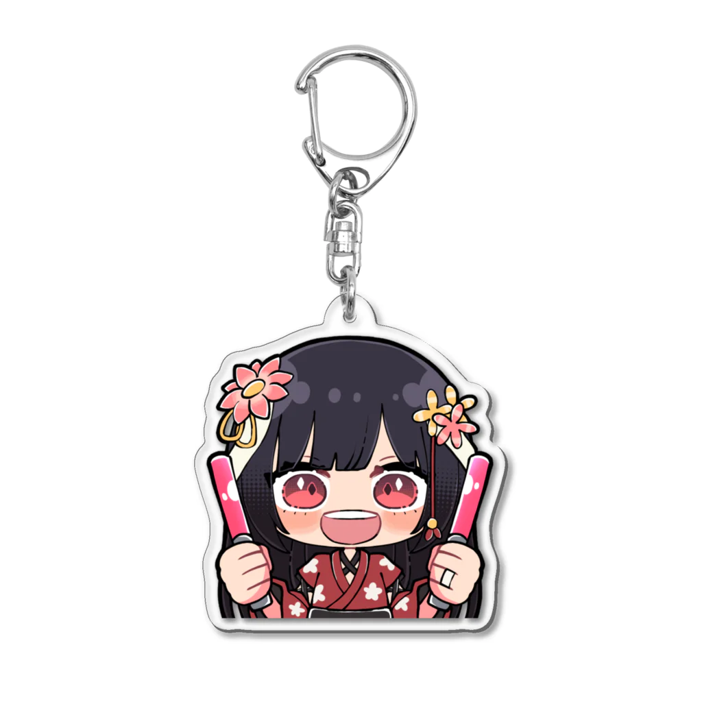 和花葉ちるの和花葉ちるの応援キーホルダー Acrylic Key Chain