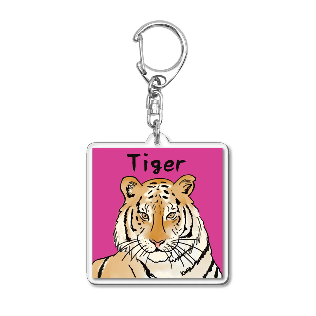 chienotobiraのTiger…🐅 Acrylic Key Chain