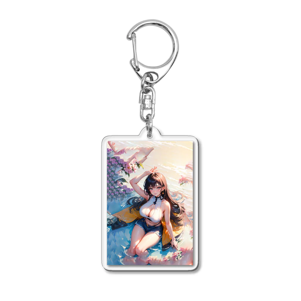 gggsssaaaの夏陽のミア Acrylic Key Chain