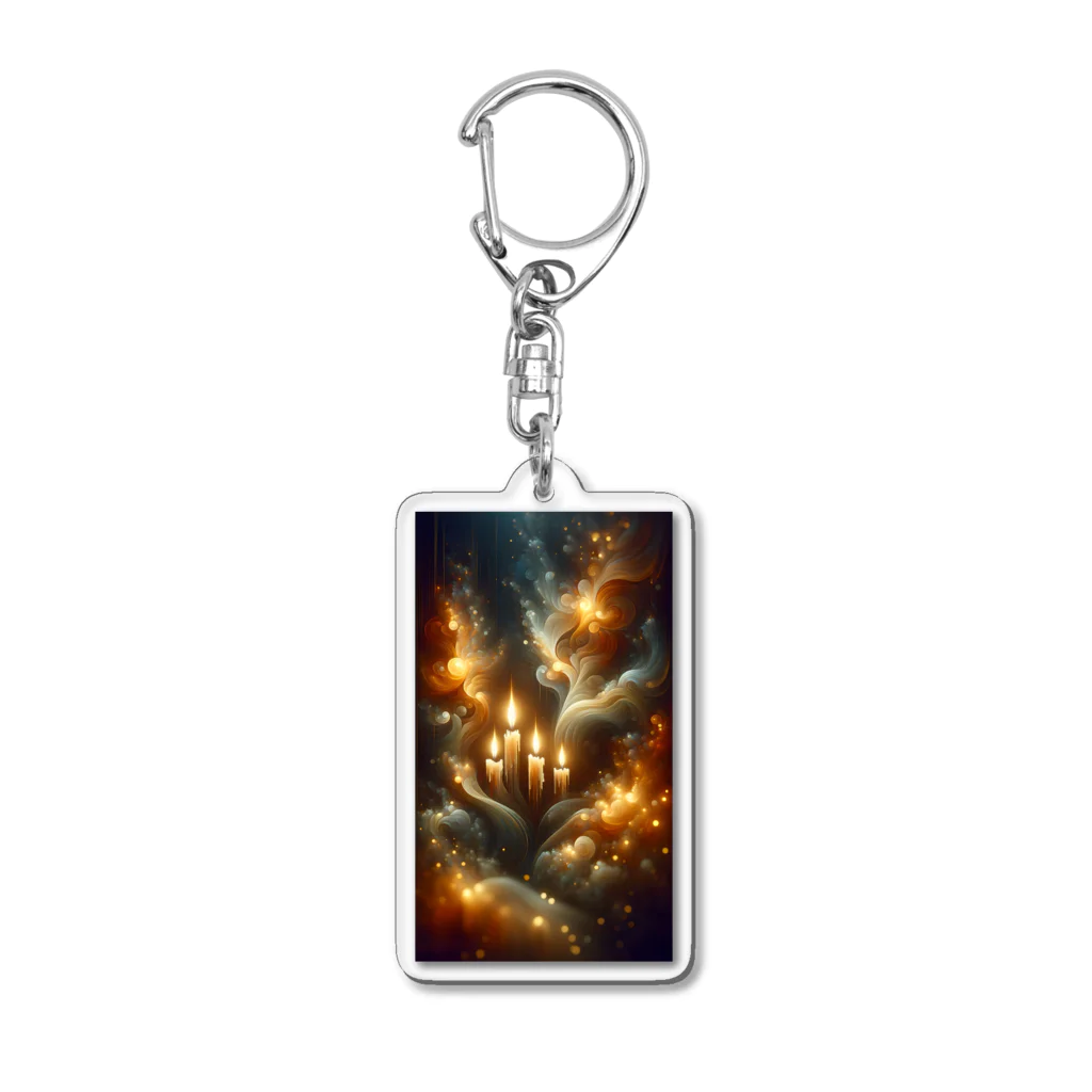 sukoyaの夢幻の灯り Acrylic Key Chain