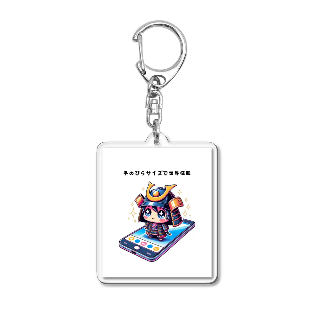 ビーナスキュートちゃんのミニサムライ、メガテック Acrylic Key Chain