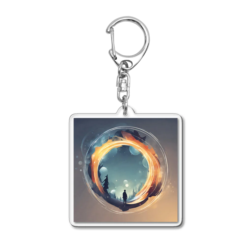 the blue seasonの時空の円環 Acrylic Key Chain