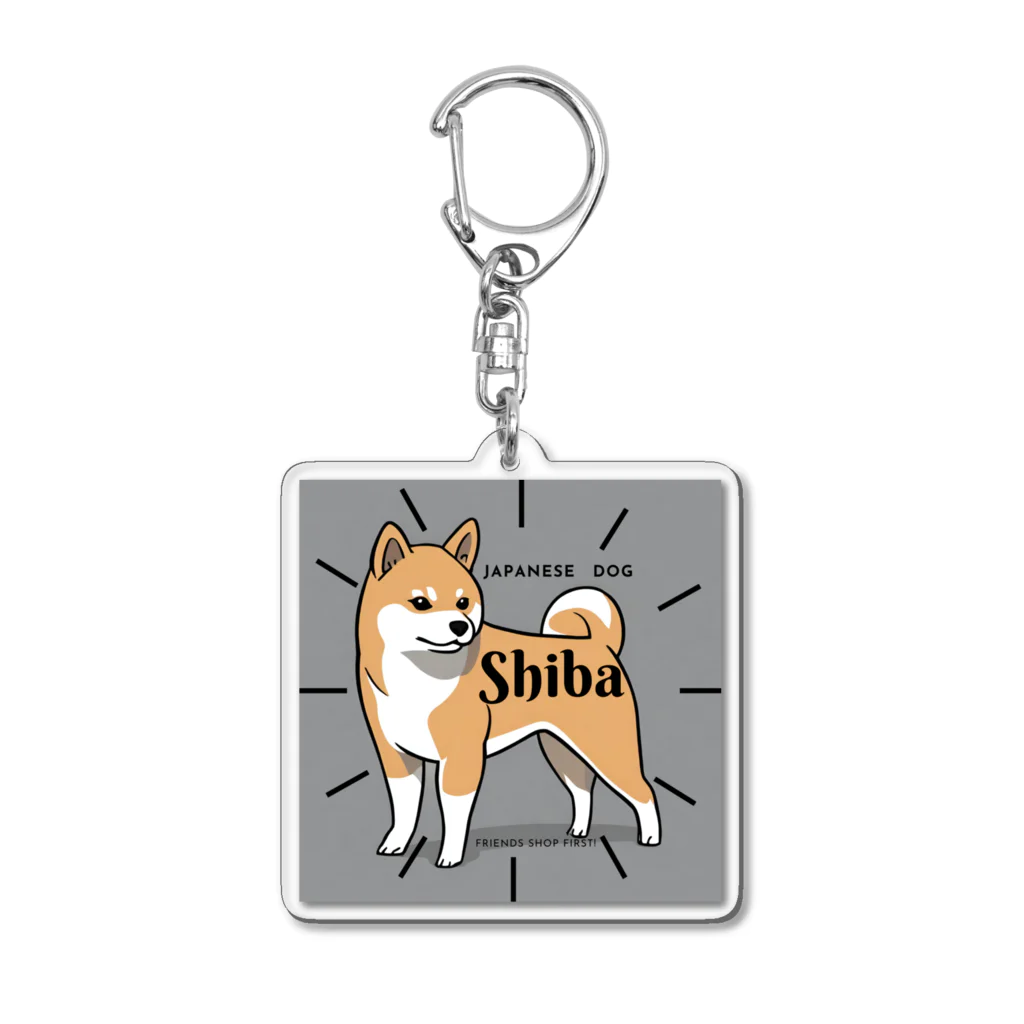 MarilyneのジャパニーズわんこShiba アクリルキーホルダー