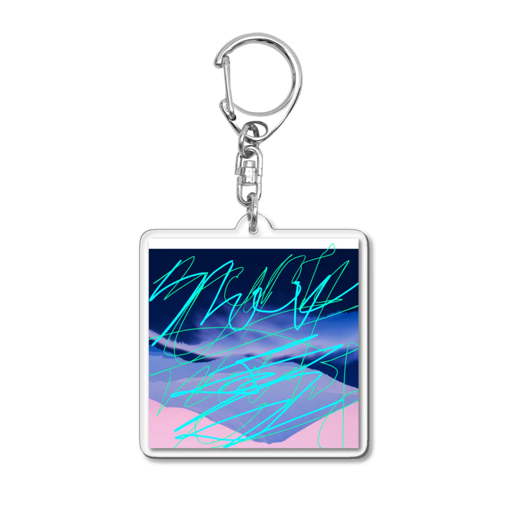 ZodyAのsnow angel Acrylic Key Chain