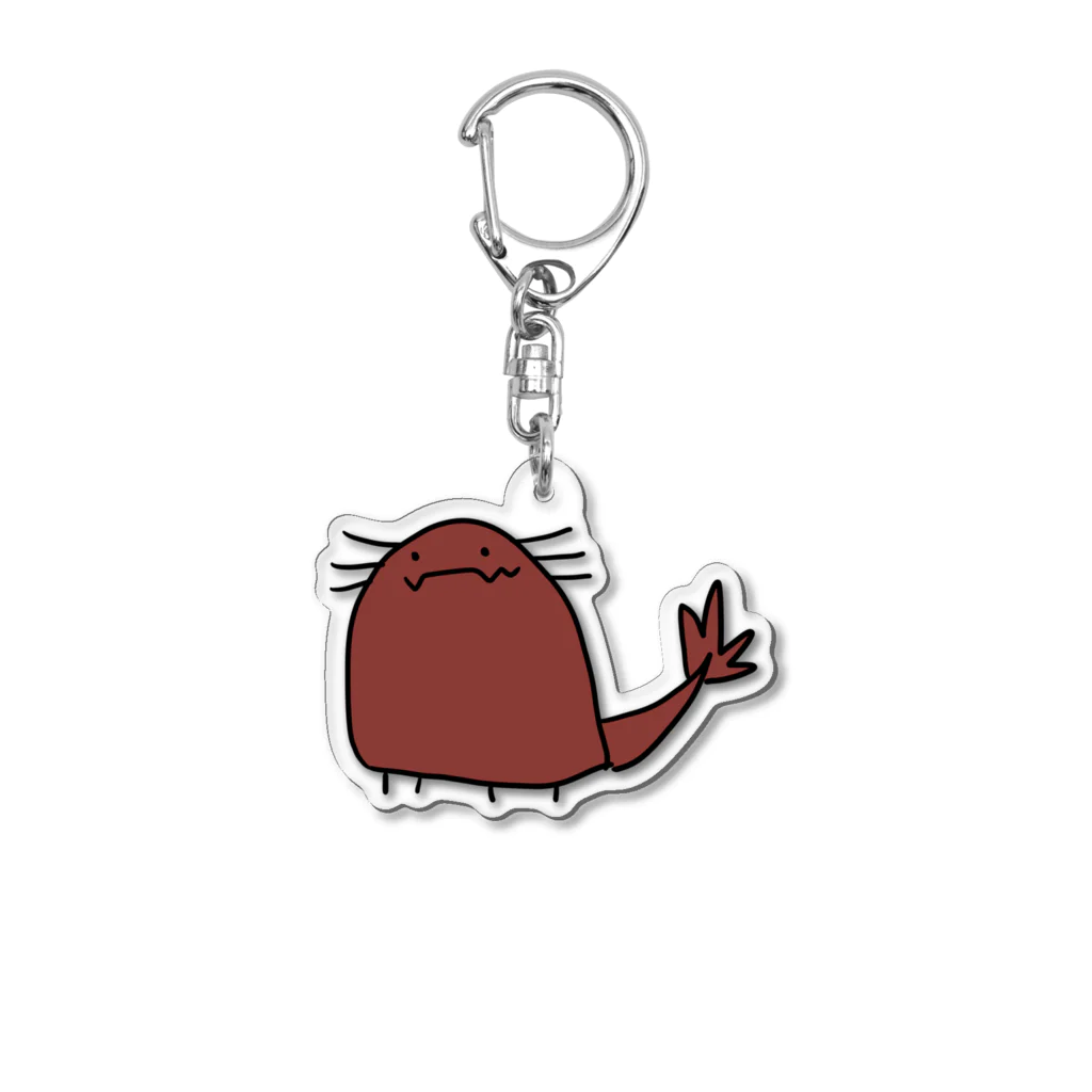 サラマンダーの屋台🦎🫑のうぱまんだーA Acrylic Key Chain