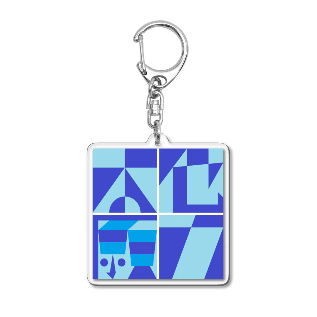 やっくん＠田中田の他力本願（カラー版） Acrylic Key Chain