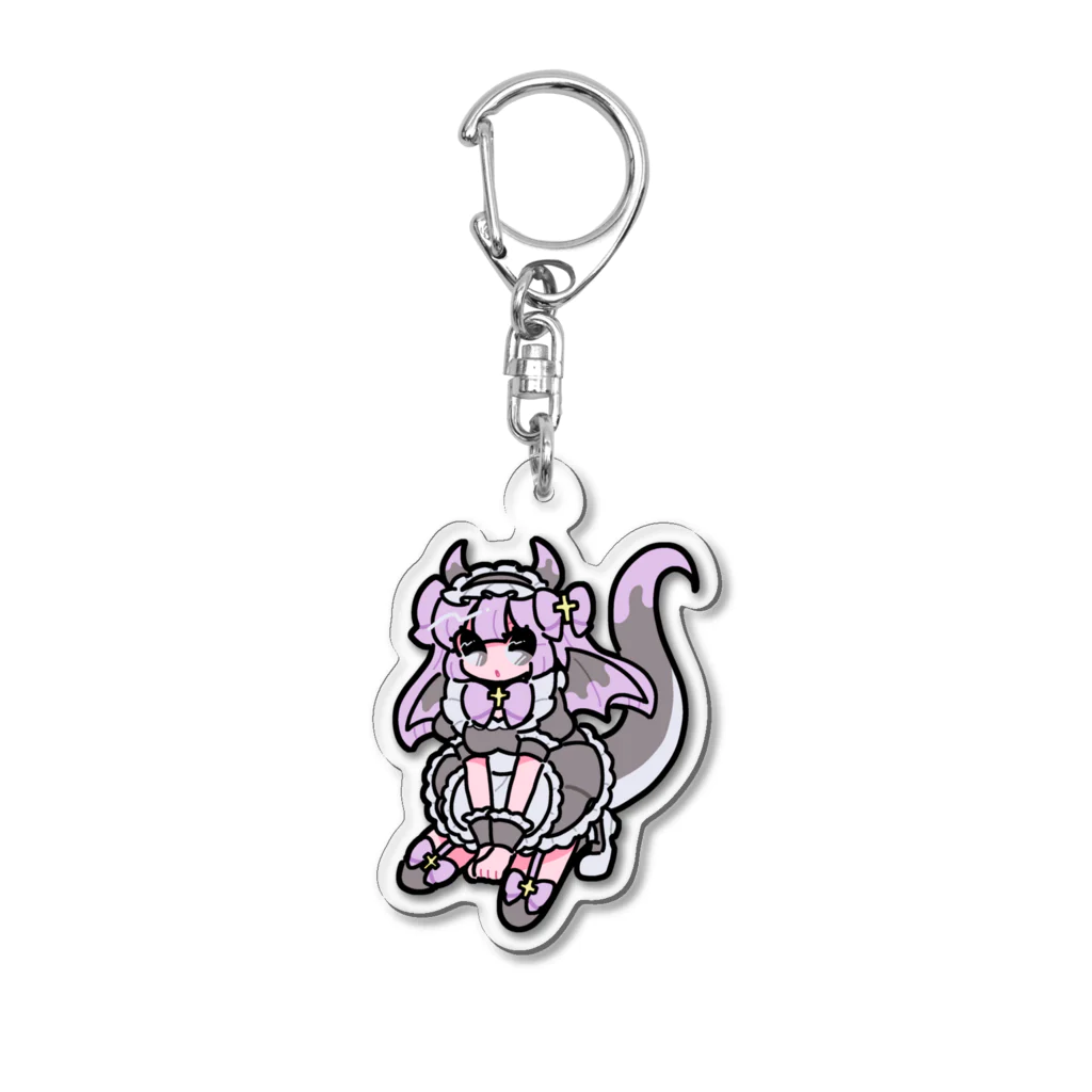 ululu online storeのドラゴンアクリルキーホルダー Acrylic Key Chain