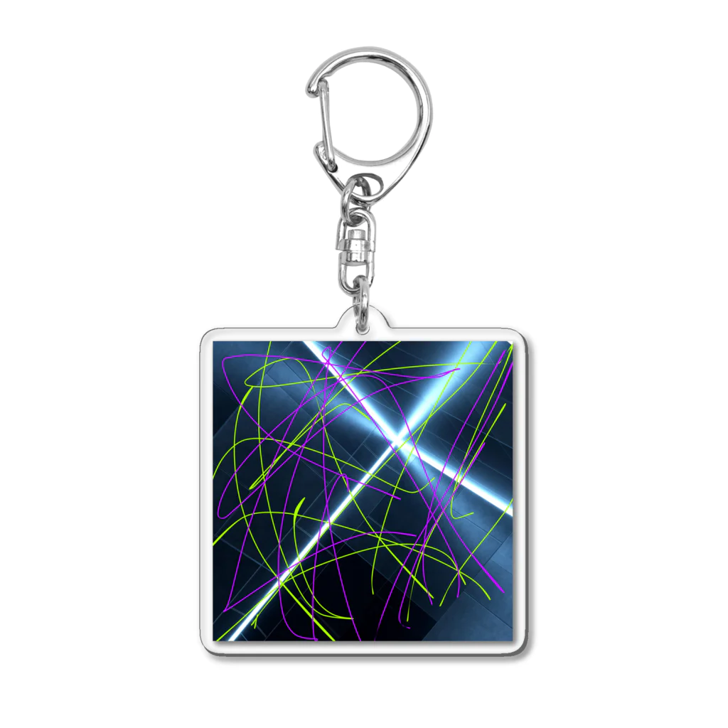 ZodyAの8 Acrylic Key Chain