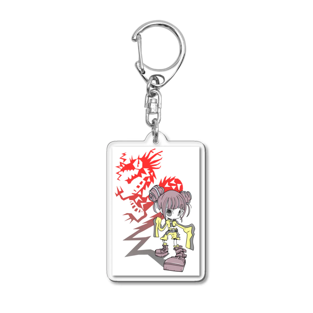 梅治郎　Umejiroの Dragon Punks Acrylic Key Chain