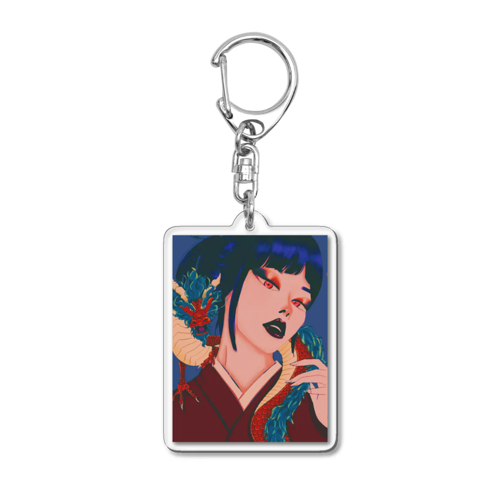 いずれ決めますの辰年の女 Acrylic Key Chain