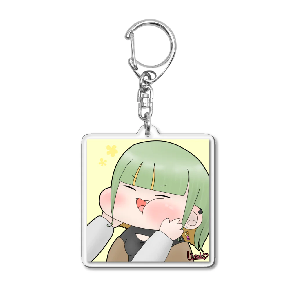 神無月りさ子🎃✨のぷにられりさ子 Acrylic Key Chain