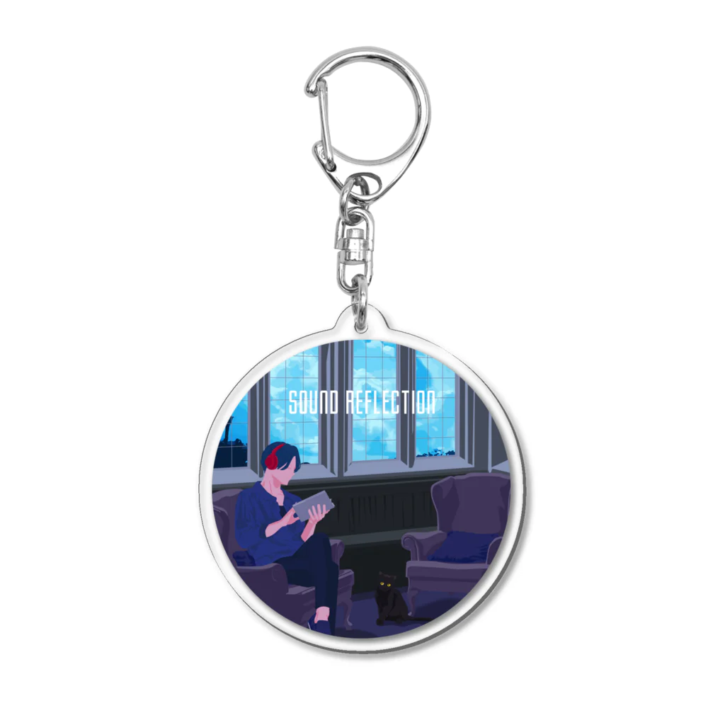 杜若 Tojaku｜Sound ReflectionのSound Reflection | ENNUI MORNING Acrylic Key Chain