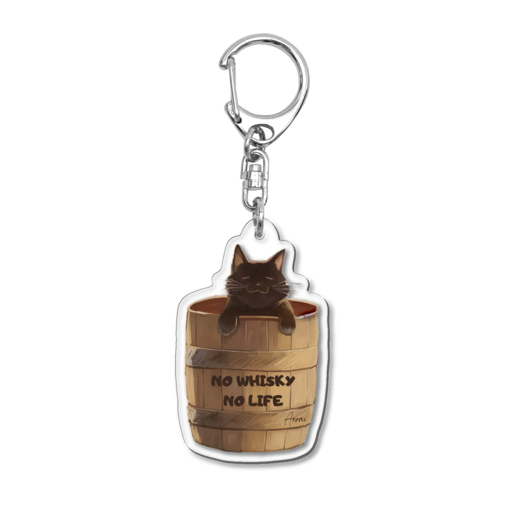 Whisky Oasis 【ウイスキーオアシス】のあんらいオリキャラ Acrylic Key Chain