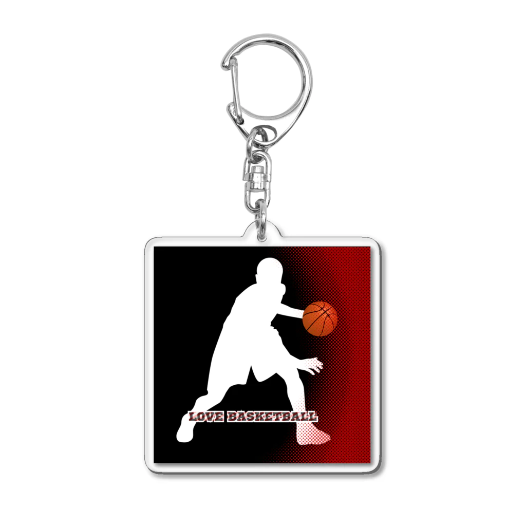 emizou_neoのバスケ愛が止まらない Acrylic Key Chain