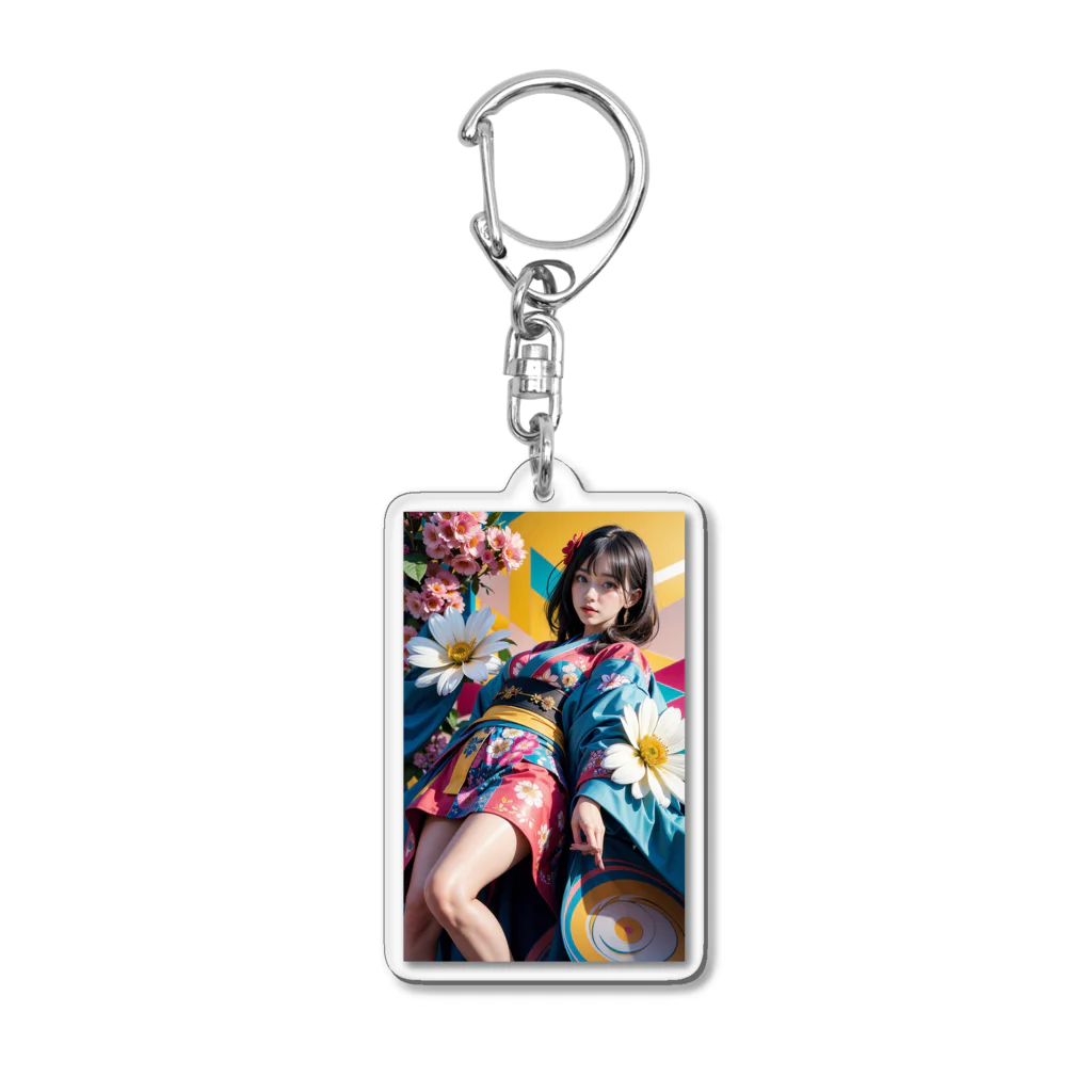 bellz_AIのAI彼女ちゃん #1 Acrylic Key Chain