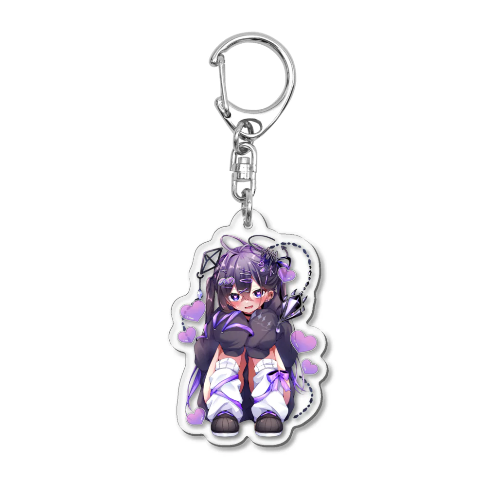 ののの工房の椎乃のめ代理ちゃんぐっず Acrylic Key Chain