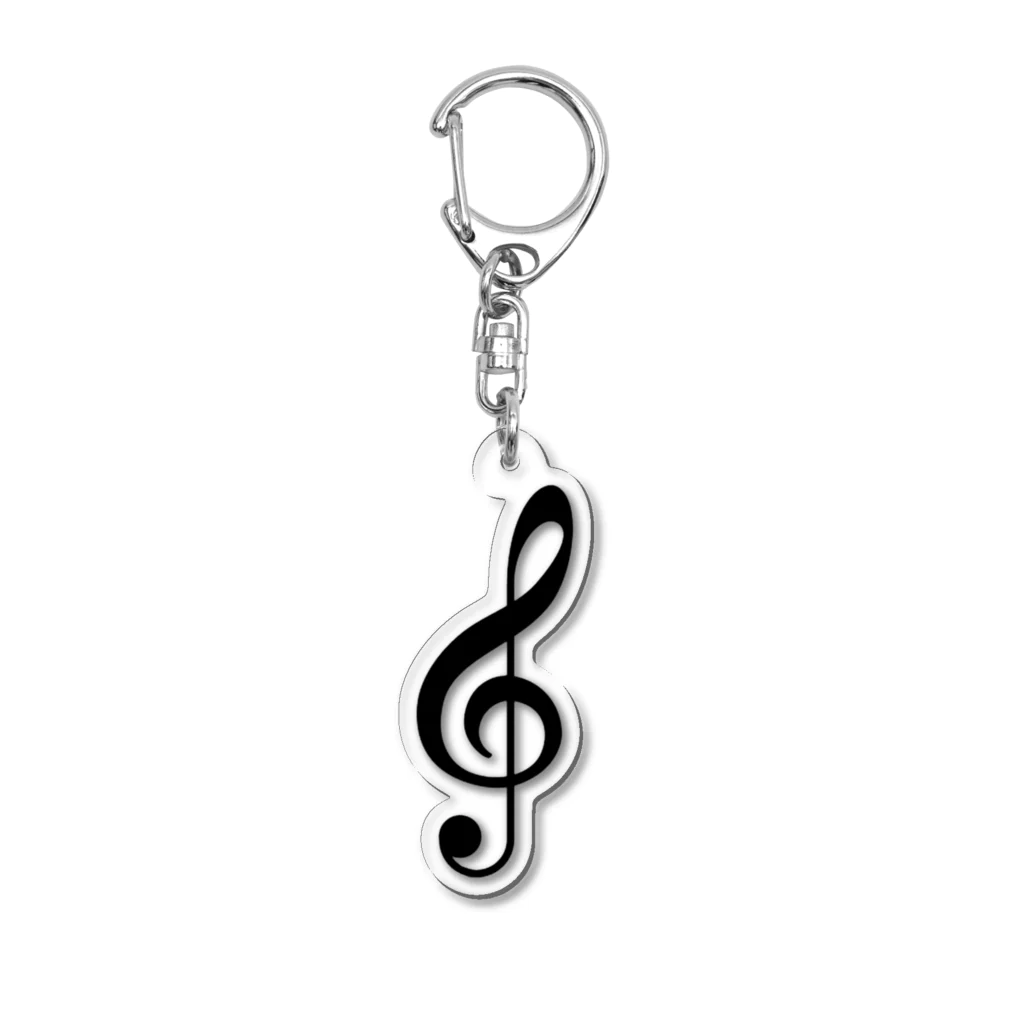 #(シャープ)の音楽シリーズ#1 Acrylic Key Chain