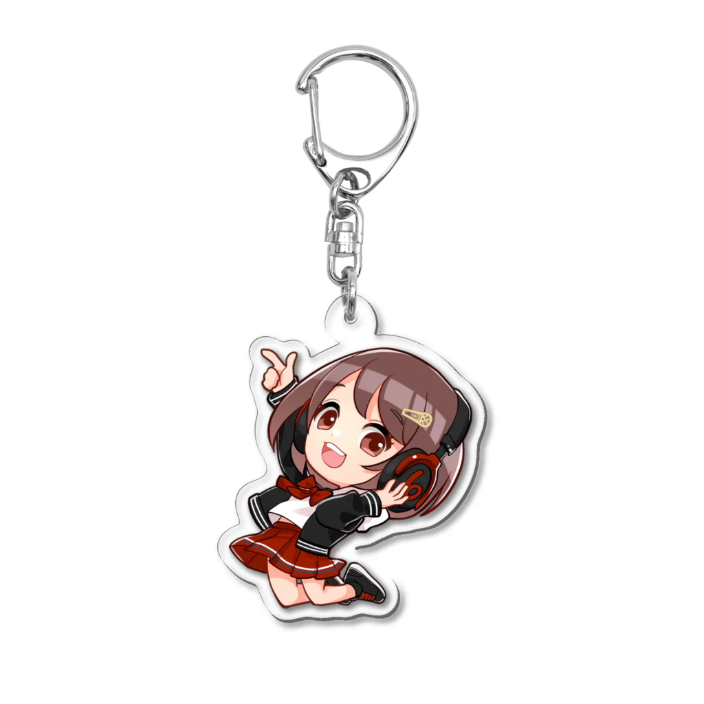 バイノーラル購買部の倍野らるちゃんグッズ Acrylic Key Chain