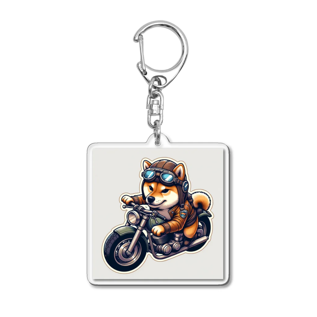 シバライダーロードの柴ライダーロードshiba31 Acrylic Key Chain