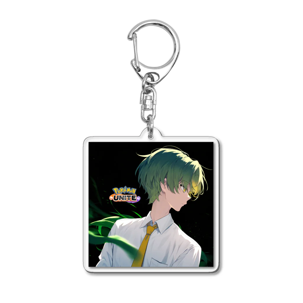 Kappi公式グッズのKappi本人イラスト Acrylic Key Chain