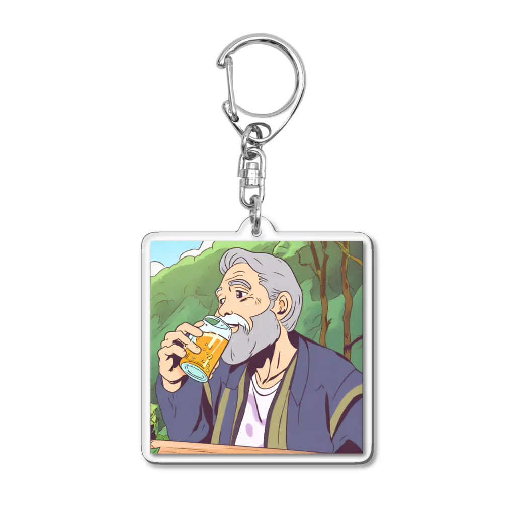 everyday offの森のイケオジグッズ Acrylic Key Chain