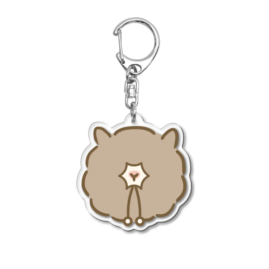 アルパーカーのアルパーカーくん、頭ver Acrylic Key Chain