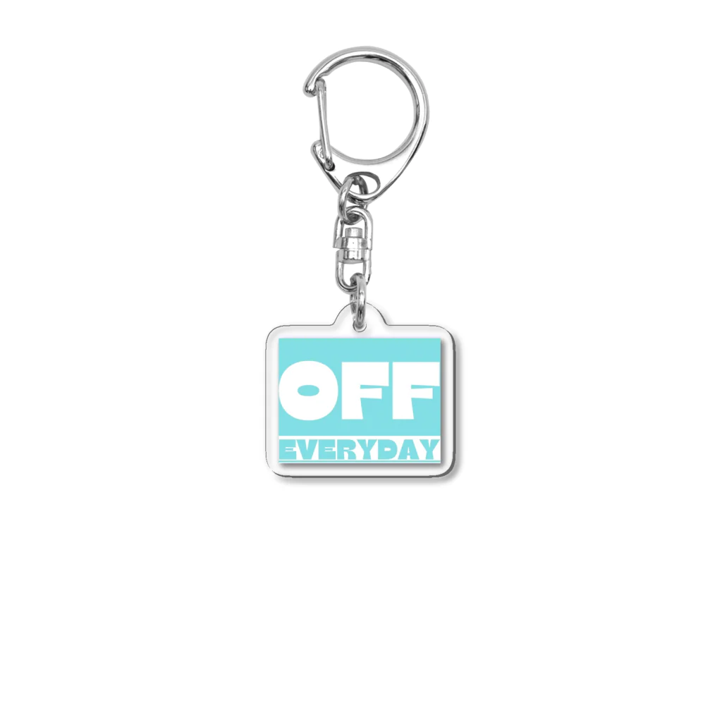 everyday offのEVERYDAY OFF Acrylic Key Chain