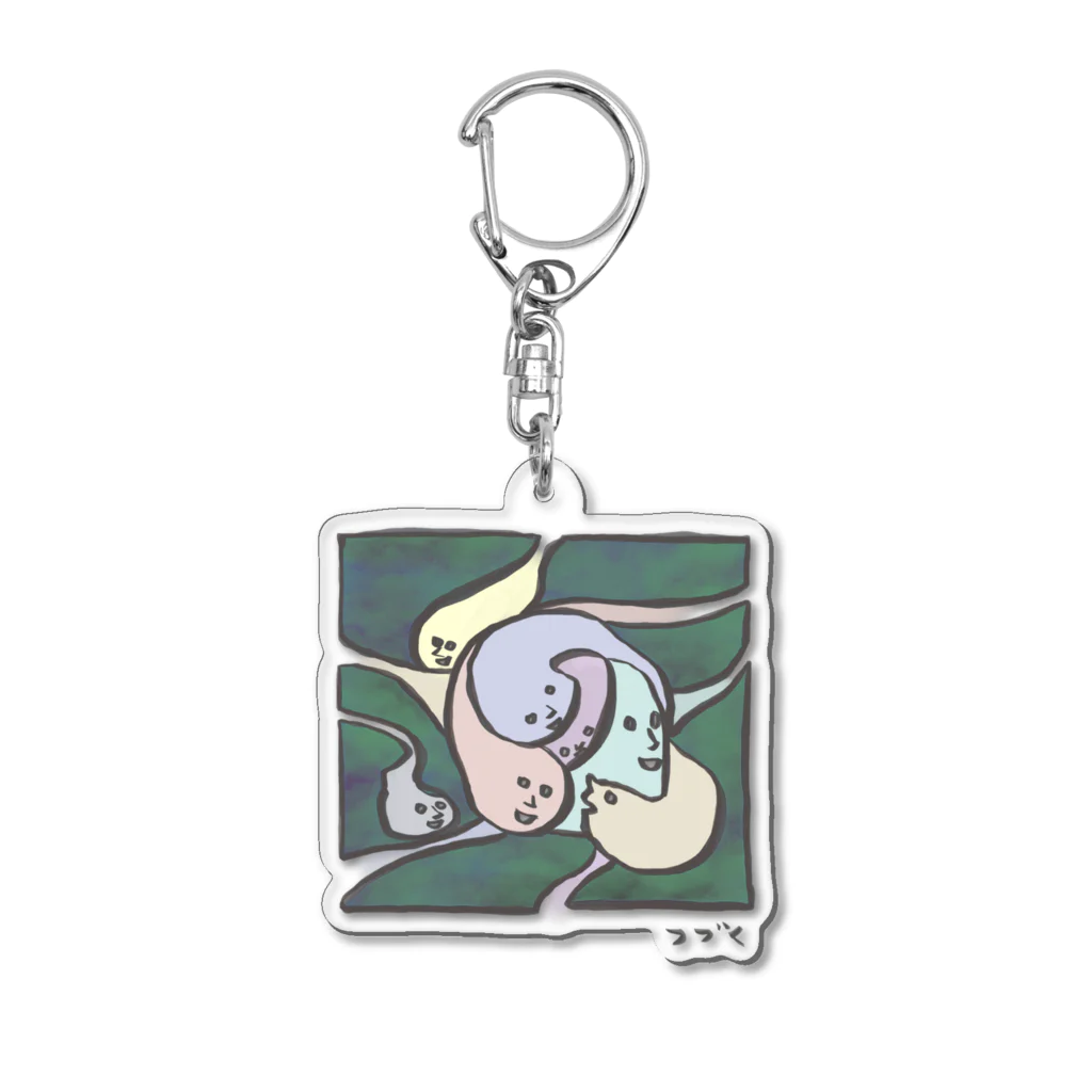 JINJIN_DRAMATIC_COMPANYのカルマくん Acrylic Key Chain