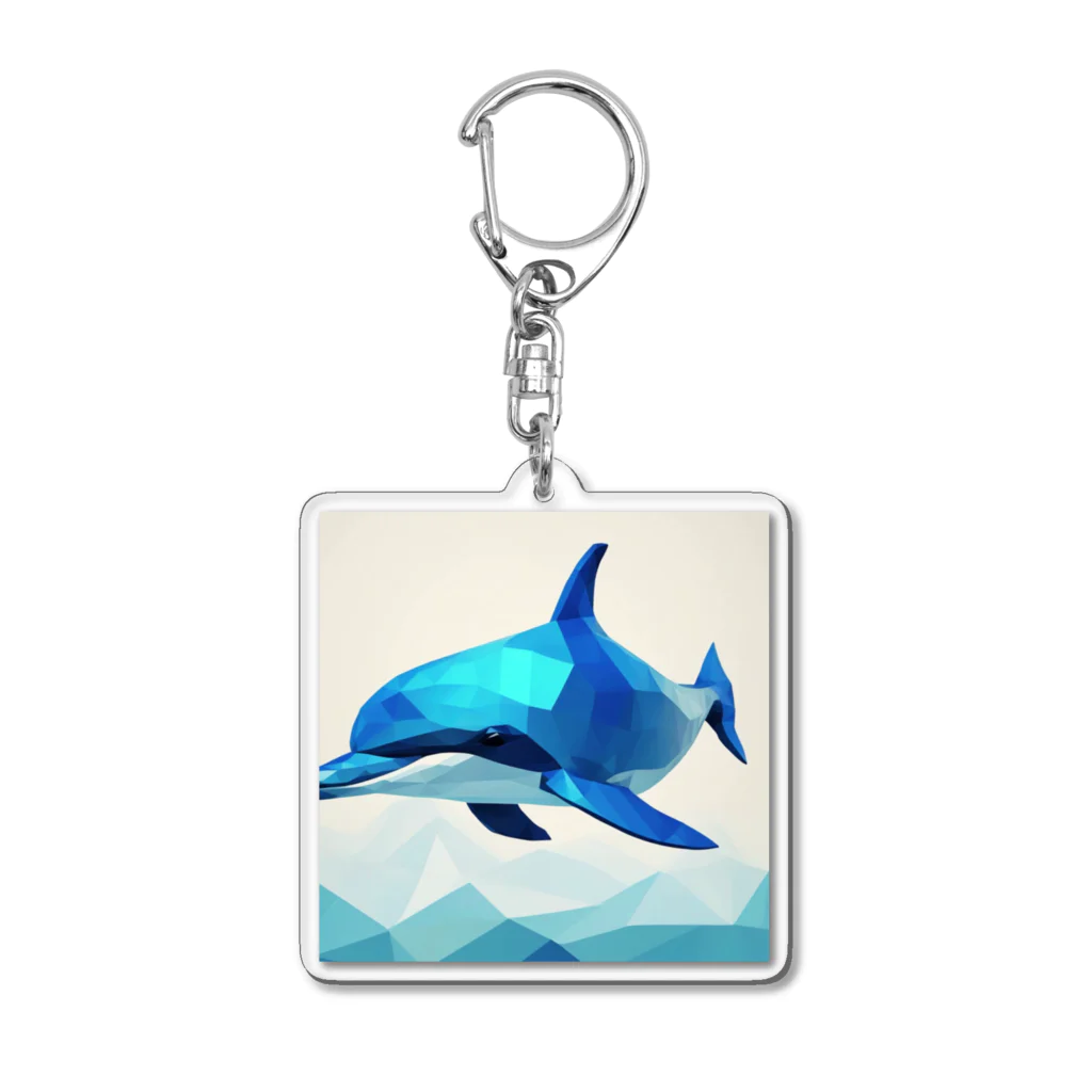 Spitz99のイルカ Acrylic Key Chain