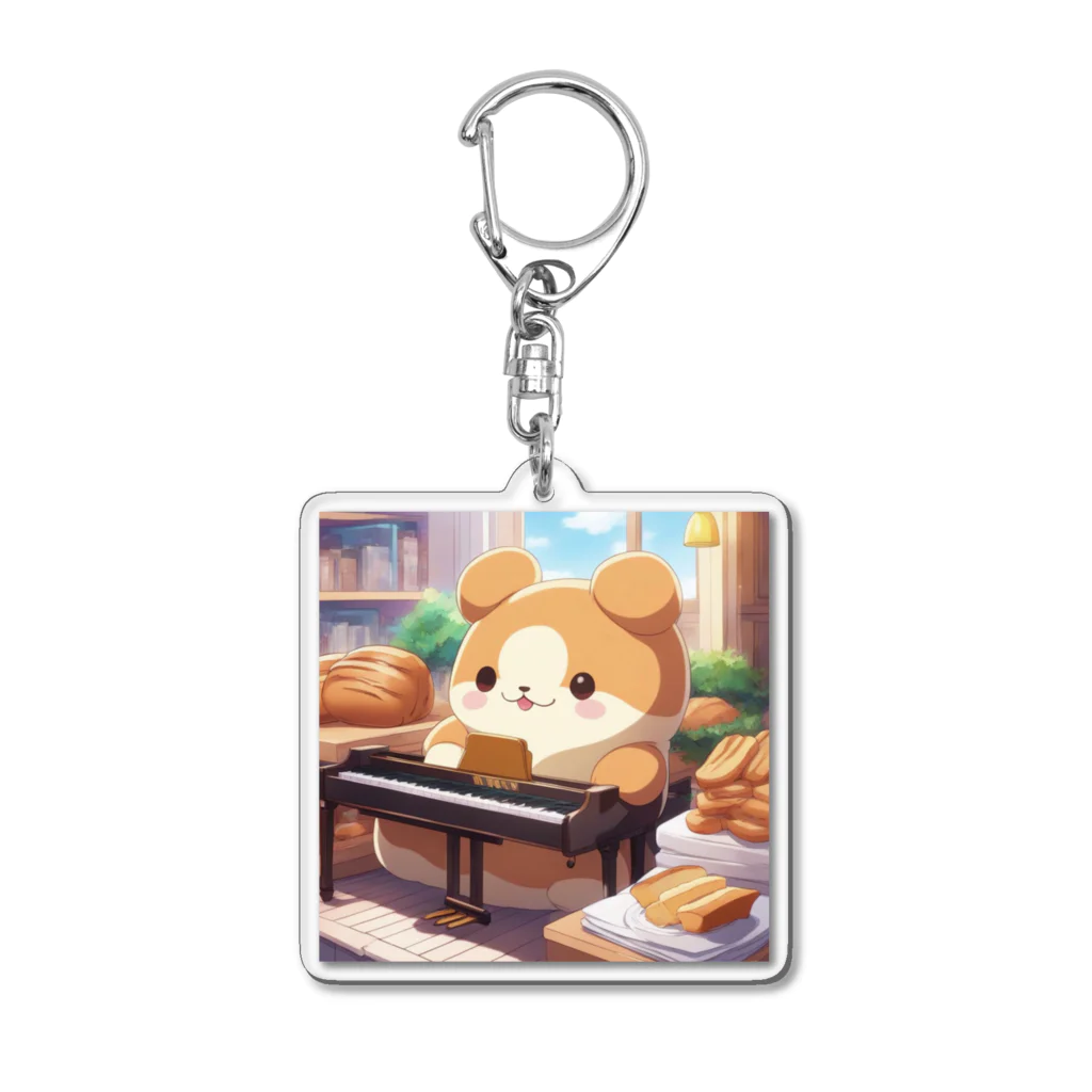 星パンダショップのぱんくまちゃん Acrylic Key Chain