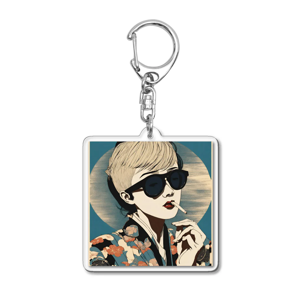 onikuのロックンロール⑦ Acrylic Key Chain