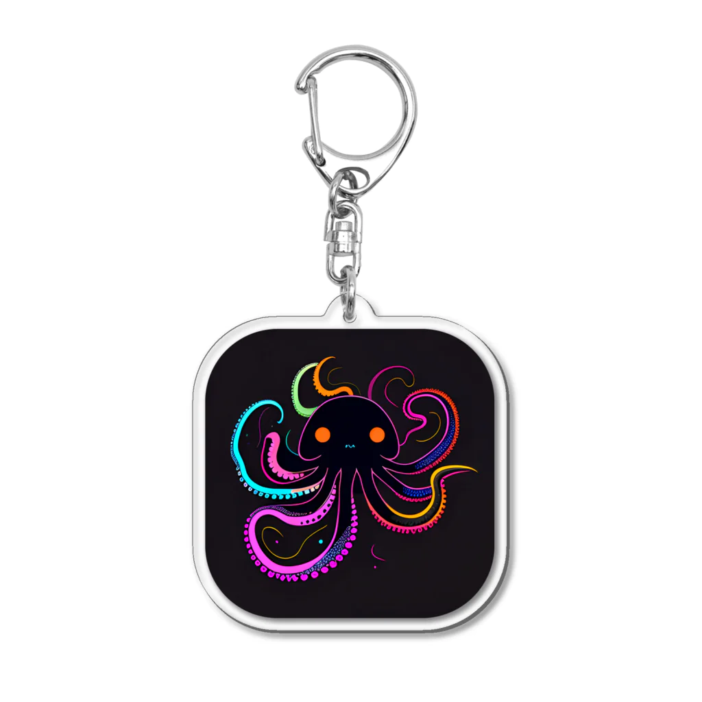 Megurimeguのたこクラゲ Acrylic Key Chain