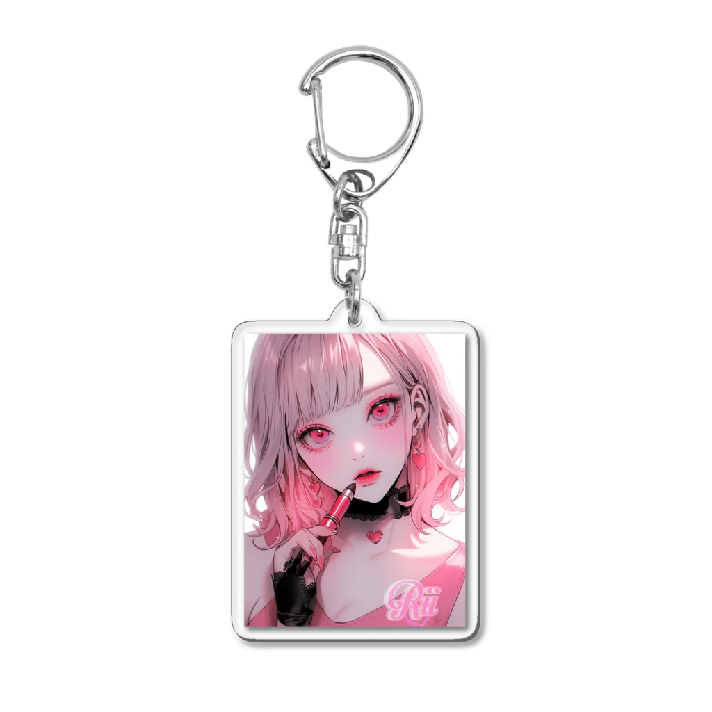 𓃡Riko PinkLips𓃠のRii Brand Collection Acrylic Key Chain