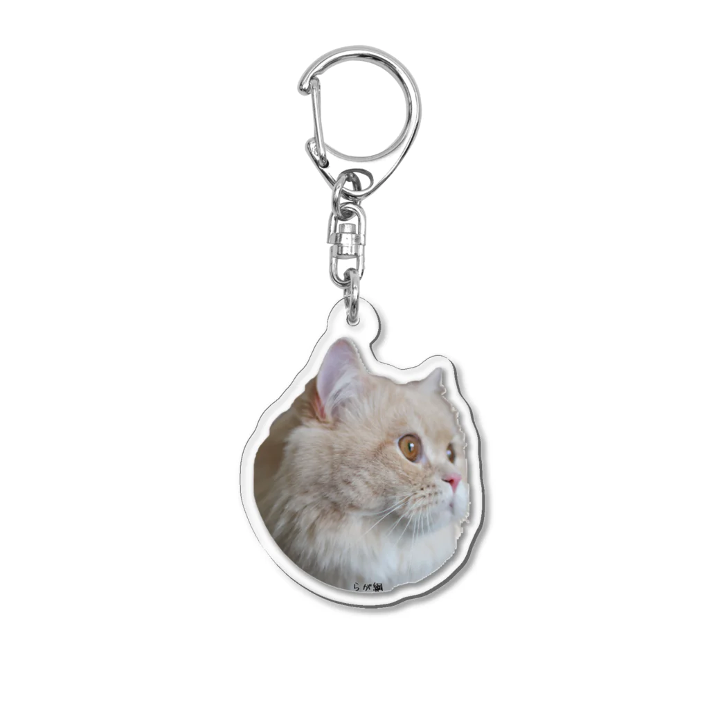 らが綱商店のらが綱のフェイスアクリルキーホルダー（名前入り） Acrylic Key Chain