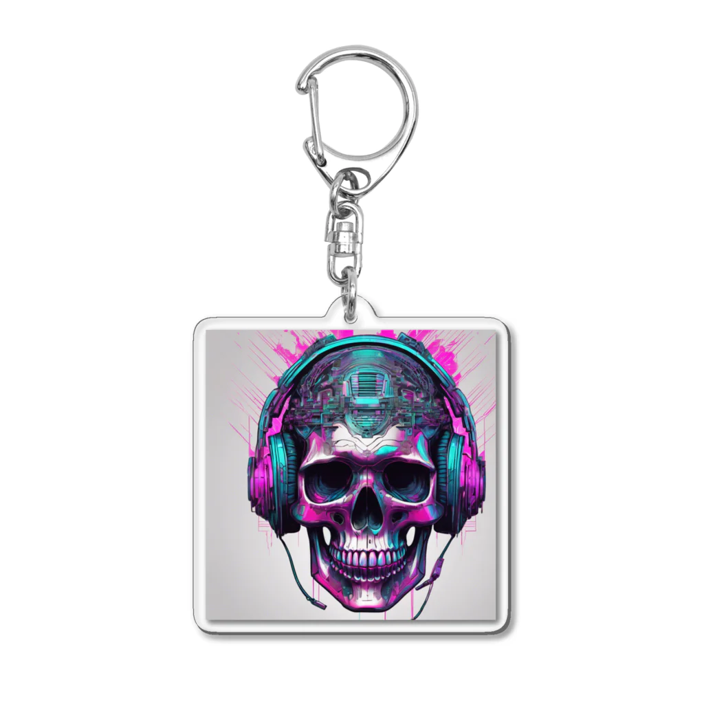 mixart109のヘッドフォンドクロ Acrylic Key Chain