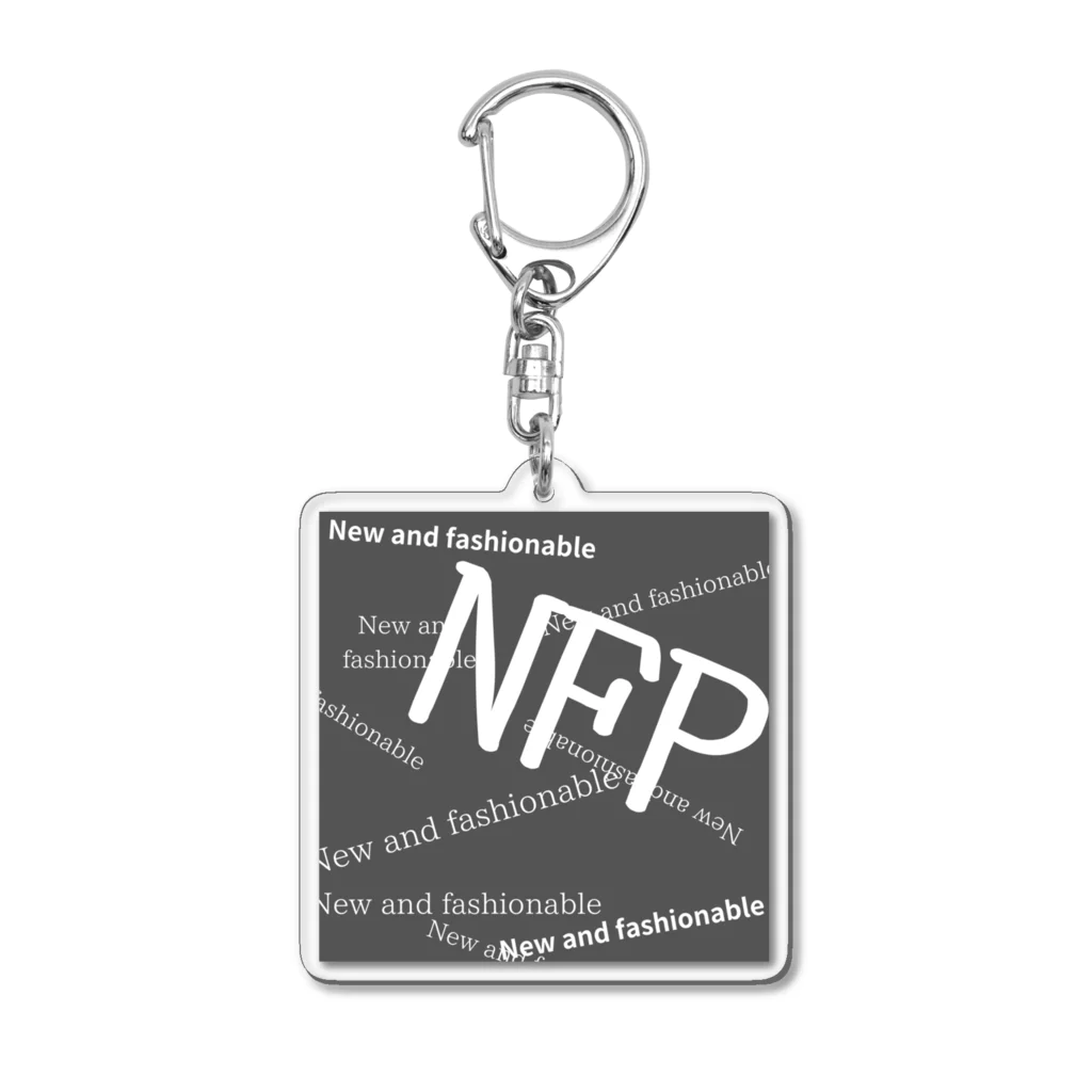 NAF(New and fashionable)のNFPグッズ Acrylic Key Chain