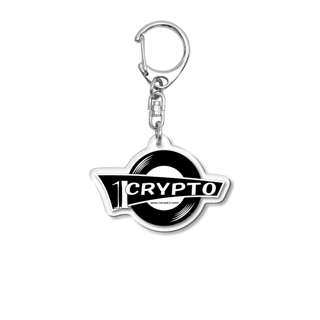 1CryptoMuzikの１CryptoMuzik KeyHolder アクリルキーホルダー