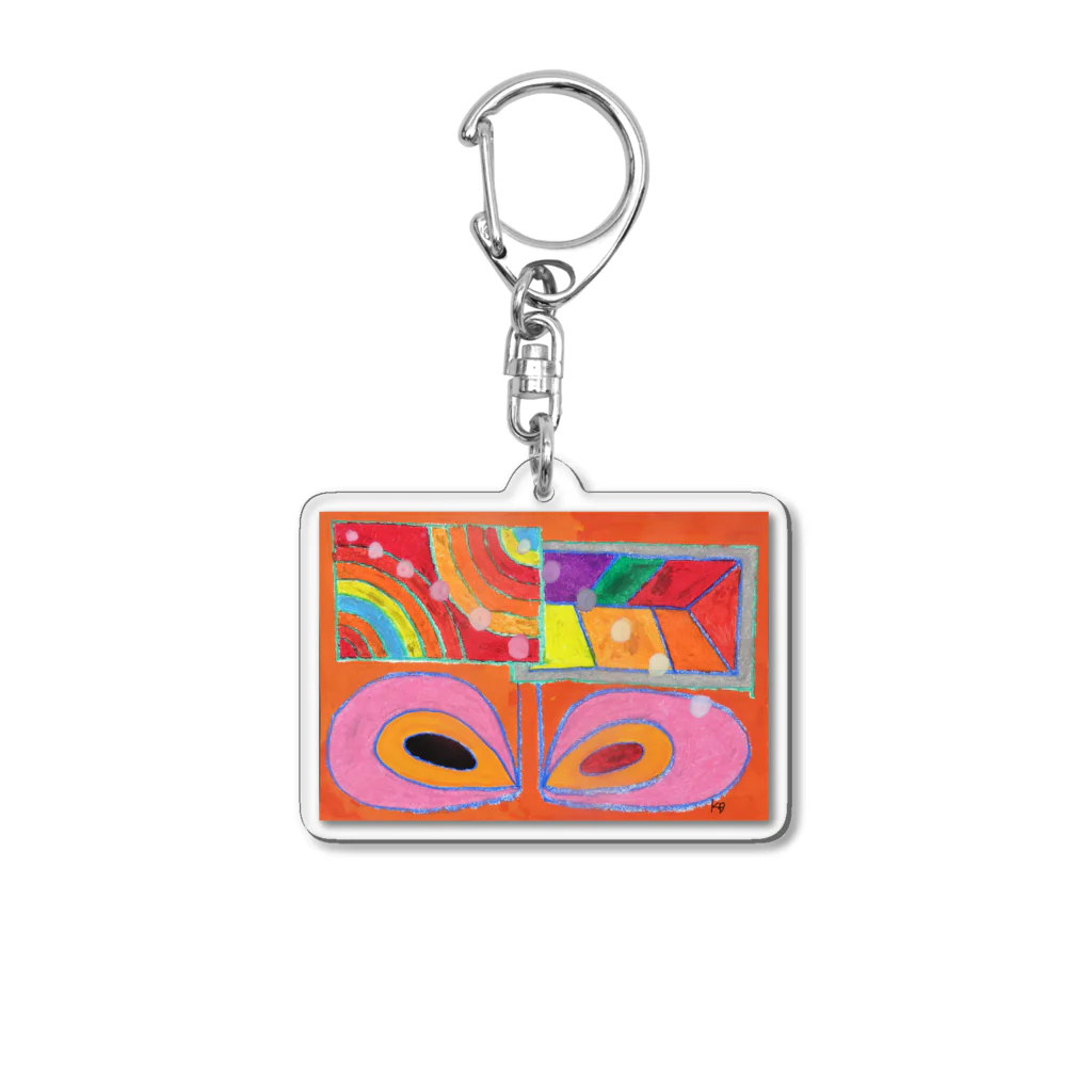 ぴくちゃー55の大好き Acrylic Key Chain