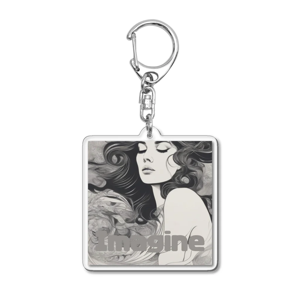 MOONのImagineシリーズ４ Acrylic Key Chain