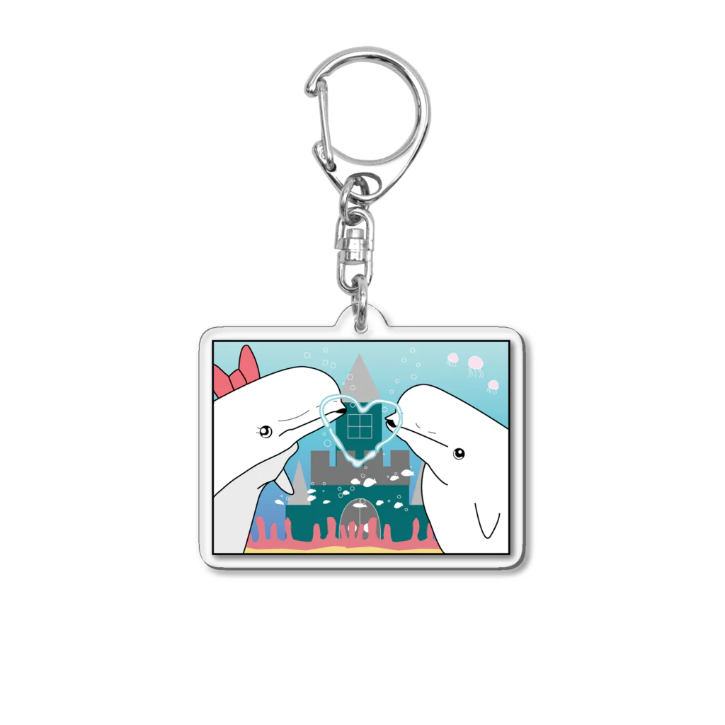 REDMOON_SAPPOROのBubble Love ❣❣ Acrylic Key Chain