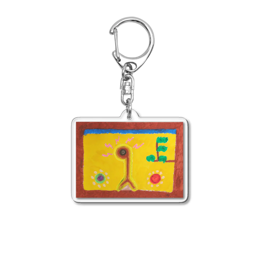 ぴくちゃー55のひとり Acrylic Key Chain