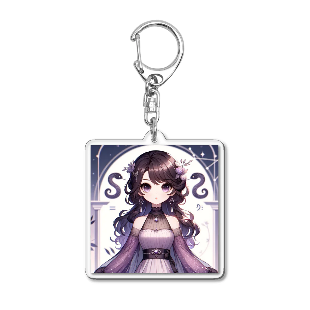 toko-tenのへびつかい座 Acrylic Key Chain