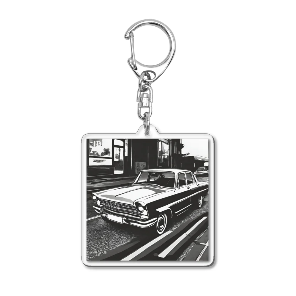 彩り屋のCLASSICcar Acrylic Key Chain