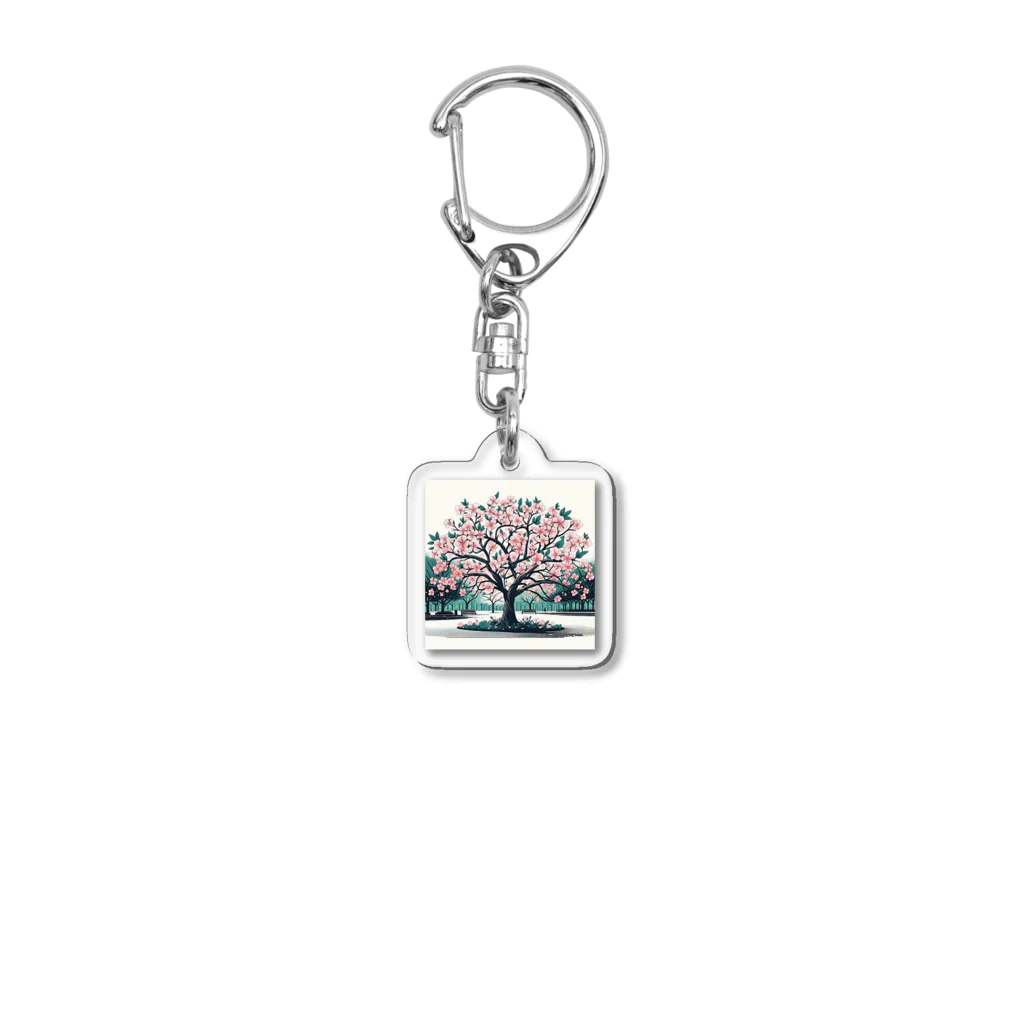 TTT8180の桜 Acrylic Key Chain